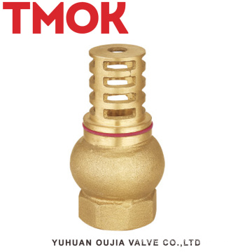 full brass swing chrome plated high quality foot valve